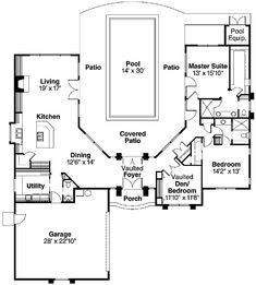 this is the floor plan for these house plans