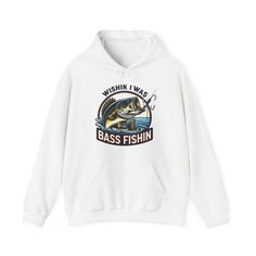 Unisex Heavy Blend™ Hooded Sweatshirt Bass Fishing Striped Bass Largemouth Bass Smallmouth Bass Striped Bass Fishing This unisex heavy blend hooded sweatshirt is relaxation itself. Made with a thick blend of cotton and polyester, it feels plush, soft and warm, a perfect choice for any cold day. In the front, the spacious kangaroo pocket adds daily practicality while the hood's drawstring is the same color as the base sweater for extra style points. .: Made with a medium-heavy fabric (8.0 oz/yd² Bass Fishing Hoodies, Striped Bass Fishing, Smallmouth Bass, Striped Bass, Largemouth Bass, Fish Print, Fishing Rod, Bass Fishing, Cold Day