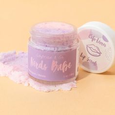 Lip Scrub Aesthetic, Lip Scrub Small Business, Lip Scrub Packaging, Scrub Lips, Pink Lips Scrub, Ncla Beauty Lip Scrub, Essence Makeup, Lip Care Routine