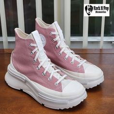 Final Price!!! Converse Women's Run Star Legacy Cx Hi Canvas A00873c Rush Pink/Pale Putty/Egret Sizes: Women's 6.5 / Men's 5 / Uk 4.5 / Eur 37.5 / Cm 23 Women's 7 / Men's 5.5 / Uk 5 / Eur 38 / Cm 23.5 Women's 7.5 / Men's 6 / Uk 5.5 / Eur 38.5 / Cm 24 Women's 8 / Men's 6.5 / Uk 5.5 / Eur 39 / Cm 24.5 Women's 8.5 / Men's 7 / Uk 6 / Eur 40 / Cm 25 Women's 9 / Men's 7.5 / Uk 6.5 / Eur 40.5 / Cm 25.5 New Without Box, Sent Well Packaged In A Box For Maximum Protection Pink Ankle-high Sneakers With Rubber Sole, Pink Canvas High-top Sneakers With Rubber Sole, Pink Canvas High-top Sneakers With Round Toe, Pink Canvas Sneakers With Round Toe, Converse Pink Canvas Shoes With Round Toe, Pink Converse Canvas Shoes With Round Toe, Pink Converse Canvas Shoes, Pink Mid-top Canvas Shoes, Casual Pink High-top Sneakers With Abzorb Midsole