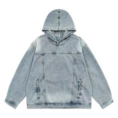 Men's Women's Denim Hooded Sweater Hoodie Coats Color: Black,Blue Material: Cotton Blend Asian Size: M L XL XXL 3XL M: Length 70cm/ 27.5in, Sleeve 60cm/ 23.6in L: Length 72cm/ 28.3in, Sleeve 61cm/ 24.0in XL: Length 74cm/ 29.1in, Sleeve 62cm/ 24.4in XXL: Length 76cm/ 29.9in, Sleeve 63cm/ 24.8in Payment Method:  All kinds of payments Shipping: I ship it to US with Standard Speedpak,it usuall need 12-18 working days Contact with me:  Please message me i will reply to you within 6 hours Return:  Accept 30 days after delievered return without reason Mode Hip Hop, Denim Jacket With Hoodie, Jeans Patchwork, Denim Hoodie, Vintage Man, Hooded Denim Jacket, Hooded Jacket Men, Hoodie Streetwear, Jean Vintage