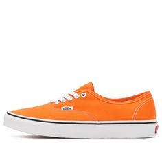 Vans Authentic Casual Fashion Skate Shoes Unisex Orange VN0A5KRDAVM (SNKR/Low Top) Vans Authentic, Skate Shoes, Shoe Collection, Low Top, Casual Fashion, Orange, Sneakers