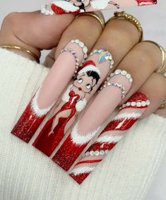 #christmasnails #nails #nailart #nailsofinstagram #christmas #gelnails #glitternails #winternails #nailtech #nailsoftheday #nailinspo #acrylicnails #nailsnailsnails #rednails #holidaynails #naildesigns #manicure #naildesign #nailsdesign #nailsonfleek #nailartist #longnails #gelpolish #nailsart #nailstagram #christmasnailart #inspire #shortnails #instanails #naturalnails 2023 Nails Ideas, Beach Nails Art, Nail Art Noel, Valentines Nail, Beach Nail Art, Santa Nails, Beach Nail, 2023 Nail