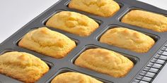 muffins in a baking tray ready to be baked into the oven for consumption