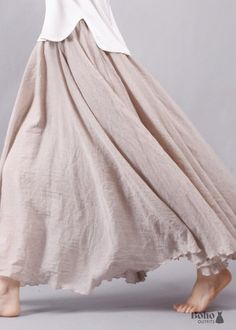 Long Boho Skirt Natalie - Boho Dress Official Long Boho Skirt, Bohemian Maxi Skirt, Pink Maxi Skirt, Maxi Rok, Bohemian Skirt, Beige Boho, Bohemian Maxi, Gown Pattern, Maxi Skirt Boho