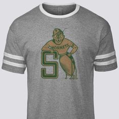 1966 Sacramento State Hornets Men's Tri-Blend Varsity T-Shirt Sacramento State, Varsity Tees, Vintage College, Oxford White, Muscle Shirts, College Sports, Sports Apparel, Vintage Apparel, Brand Collection