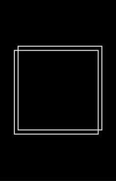 a black and white line drawing of a square