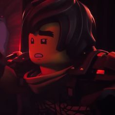 the lego movie character looks like he's about to take off