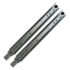 14 in. Low Profile Side Mount Full Extension Ball Bearing Drawer Slides - Super Arbor Dresser Drawer Slides, Drawer Sliders, Drawer Tracks, Soft Close Drawer Slides, Dresser Drawer, Types Of Cabinets, Drawer Hardware, Metal Drawers, Drawer Slides