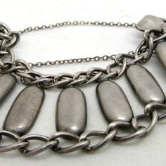 Vintage Napier Sterling Silver 9" Panel Bracelet 9" Long And 1 3/8" Wide. Napier Jewelry, Jewelry Vintage, Womens Jewelry Bracelets, Vintage Jewelry, Women Jewelry, Bracelet, Sterling Silver, Silver, Women Shopping