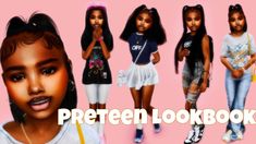 Sims 4 Mods Preteens, Sims 4 Cc Eyelashes All Ages, Sims4 Pre Teen Mod, Kie Gross Sims 4 Cc, Sims 4 Cc Child Lookbook, Sims 4 Cc Kids Clothing Girls Black, Sims 4 Urban Clothes Cc Folder, Sims 4 Xureila, Sims 4 Period Mod Patreon