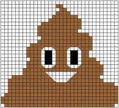 an image of a pixellated face with two large eyes and one small eye on it