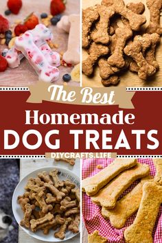 the best homemade dog treats for dogs