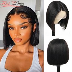 HOTWAVE Hot Sale 8Inch Short BOB Wig Straight Bob 13x5x1 T Part Wigs Transparent Lace Frontal Wigs T Part Wigs, Part Wigs, Wig Straight, Lace Frontal Wigs, Straight Bob, Bob Wig, Lace Frontal Wig, Short Bob