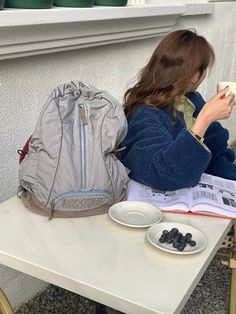 UAKISS - Women'S Y2k Backpack Korean Style Casual Nylon School Bag College Book Travel Bagpack Light Weight Fashion Students Bag For Girl Y2k Style Travel Backpack, Trendy Gray Nylon Backpack, Y2k Backpack, Travel Bagpack, Aesthetic Letter, Backpack Korean, Japanese Y2k, College Books, Bag College