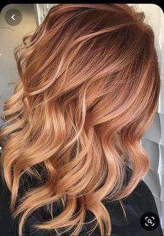 Strawberry Blonde Balayage, Blorange Hair, Red And Blonde, Balayage Blonde, Red Highlights