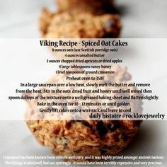 the recipe for baked oatmeal cookies is shown