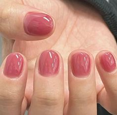 🌸 Pink Fall Nails, Pink Fall, Hello Nails, Hippie Nails, Amazing Nails, Simple Gel Nails, Minimal Nails, Blush Nails, Pretty Gel Nails