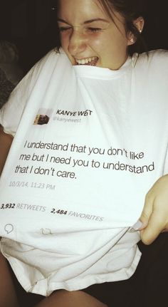 I Dont Like You, Aesthetic T Shirts, Don't Like Me, Aesthetic Shirts, I Understand, Girls Fashion, I Need You, Pretty Words, Quote Aesthetic