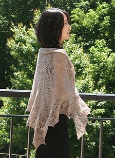 Ravelry: Feathered Wings Shawl pattern by Asami Kawa Feathered Wings, Feather Wings, Shawl Pattern, Fiber Arts, Different Patterns, Ravelry, Fiber Art, Feathers, Shawl