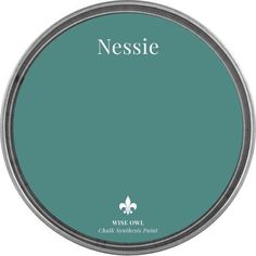 a green paint with the words nesssie on it