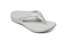 PRICES MAY VARY. LIGHTWEIGHT MATERIAL: The Fiji orthotic flip flops sandals for women are constructed with lightweight materials to provide extreme cushioning. The UltraSky EVA foam of these women flip flops provides superior comfort and support to your feet. WATER-FRIENDLY DESIGN: These flip flops come with a water-friendly construction and they are so light that they float. They can be versatile choices for the shower, beach, and pool wherever you go with your friends and family. DURABLE CONST Lightweight White Sandals With Arch Support, White Flip Flops With Arch Support For Beach, Comfortable Flip Flops With Arch Support For Swimming, Comfortable Flip Flops With Arch Support For Casual Use, Adjustable White Flip Flops With Arch Support, Orthotic Flip Flops, Arch Support Sandals, Supportive Sandals, Colorful Shoes