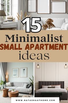 Small apartment ideas Efficiency Apartment Decorating Ideas, Minimalistic Decorating Ideas, How To Decorate Apartment, Decorate Small Apartment, Efficiency Apartment Ideas, Townhome Decor, Minimalist Small Apartment, Small Condo Decorating, Small Apartment Ideas