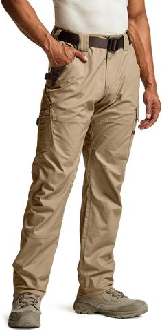 PRICES MAY VARY. CQR Tactical Dura-Flex Pants Series designed with a hint of military and law enforcement performance. [Materials] Mix of Polyester & Cotton & Spandex fabric is flexible and avoids fade, shrink, and wrinkle. [Dura-Flex Fabric] It added high flexibility and is excellent to resist liquids, dirt, stain, and others. ***Exclusive Tactical Belt is NOT Included*** [Multi-Pockets] Pockets allow carrying various tactical tools and equipment without holding on hands. It is suitable for tac Work Pants Men, Tactical Tools, Uniform Men, Tactical Operator, Men's Uniforms, Tactical Training, Mens Work Pants, Safety Clothing, Tactical Belt