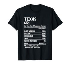 PRICES MAY VARY. Your heart beats for Texas? Or you know one from Texas? Moved to or live in Texas. Grown up in Texas. Lightweight, Classic fit, Double-needle sleeve and bottom hem Texas Girl, Girl T Shirt, Grown Up, In A Heartbeat, Girls Tshirts, Branded T Shirts, Top Styles, Fashion Branding, Texas