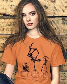 This math teacher Halloween t-shirt is everything you've dreamed of and more. It feels soft and lightweight, with the right amount of stretch. It's comfortable and flattering for all.  * 100% combed and ring-spun cotton (Heather colors contain polyester) * Fabric weight: 4.2 oz./yd.² (142 g/m²) * Pre-shrunk fabric * Side-seamed construction * Shoulder-to-shoulder taping * Blank product sourced from Nicaragua, Mexico, Honduras, or the US This product is made especially for you as soon as you place an order, which is why it takes us a bit longer to deliver it to you. Making products on demand instead of in bulk helps reduce overproduction, so thank you for making thoughtful purchasing decisions! Appreciation Gifts For Teachers, Teacher Halloween Costumes, Math Shirts, Halloween Math, Teacher Halloween, Funny Math, Teachers Halloween, Math Humor, Teacher Tees