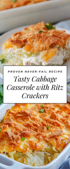 Image for Tasty Cabbage Casserole with Ritz Crackers