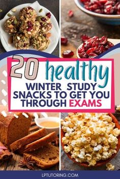 20 healthy winter study snacks to get you through exam