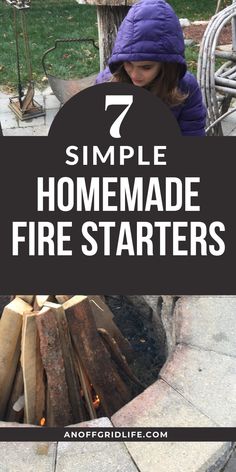 Making our own homemade fire starters helps us save money and even reduce our waste. If you’d prefer to avoid buying commercial fire starter logs or supplies, here are seven simple DIY fire starters to make at home. #firestarter #firestarters #fireplace #offgridliving Diy Fire Starters, Camping Fire Starters, Cheap Stocking Stuffers, Trailer Camping, Old Candles, Fire Starter