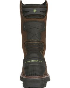 Ariat Men's Catalyst VX Waterproof Composite Toe Work Boots, Brown Silver Socks, Mens Dress Shoes Guide, Tech Clothing, Shin Guard, Composite Toe Work Boots, Designer Jackets For Men, Boots Square Toe, Roper Boots, Mens Winter Boots