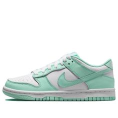 (GS) Nike Dunk Low 'Mint Foam' FZ3534-100 Green Nike Sneakers For Sports Events, Nike Green Sneakers For Sports Events, Fashion Performance, Nike Dunk Low, Dunk Low, Nike Dunk, Stylish Sneakers, Nike Dunks, Perfect Pair