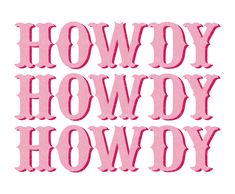 the word yowwoh is made up of pink letters