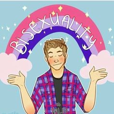 a drawing of a man holding his hands up in front of him with the words sexuality on it