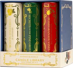 Wonderful Gift Idea for Anyone into #hygge this winter: The Candle Library Set at Barnes & Noble looks like gorgeous bound books for a library or den, but each one holds beautifully scented candles for the home. #homegifts #hygge #hostessgift #holidaygiftguide #candles #coolgifts #creativegifts #giftsforher Hygge Gifts, Cozy Hygge, Book Candle, Gifts For Grandparents, Barnes And Noble, Holiday Gift Guide, Hostess Gifts, Creative Gifts, For The Home