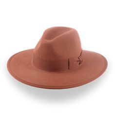 Rust Wide Brim Fedora Hat in Classy Fur Felt | The Taylor - Agnoulita Hats 1 Outdoor Hut, Homburg, America Latina, Wide Brim Fedora, Hat Box, Felt Hat, Custom Monogram, Fedora Hat, Rabbit Fur