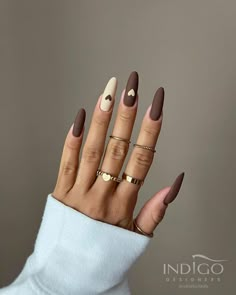 Nail Colors 2023, Fur Nails, Nail Nail Designs, Matted Nails, Idea Nail, Colors 2023, Fall Nail Trends, Work Nails