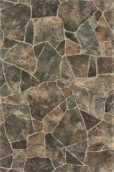 a close up view of a stone floor with brown and tan colors on the surface