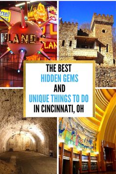 the best hidden gems and unique things to do in cincinnati, oh with text overlay