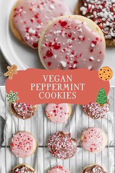 Vegan Peppermint Cookies