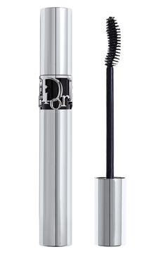 What it is: A refillable mascara that helps nourish lashes while delivering 24-hours of spectacular volume and eye-opening curl for a standout look.What it does: The refillable mascara gives 24-hours of stunning curl and volume in a single sweep, for a long-lashed, wide-eyed look. WIth a smudge-resistant formula, the legendary mascara is made with cornflower flower water to help nourish and visibly fortify lashes. How to use: Apply the mascara vertically with the concave side of the brush. Boost Dior Mascara, Parfum Victoria's Secret, Eyelashes Mascara, Dior Makeup, Eye Mascara, Dior Beauty, Eyelash Curler, Long Lashes, Lily Collins