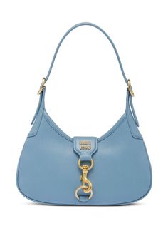 Miu Miu Blue Bag, Miu Miu Handbags, Logo Azul, Miu Miu Bag, Girly Bags, Cornflower Blue, Cute Bags, Open Top