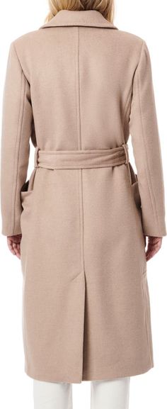 Bernardo Belted Wool Blend Longline Coat | Nordstrom Longline Coat, Wool Blend Coat, Long A Line, Wool Blend, Nordstrom, Wool