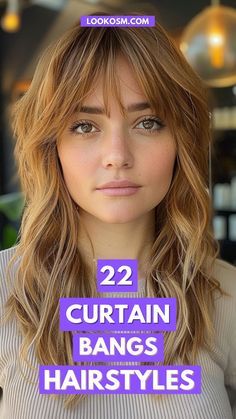 Curtain Bangs, Hair A, Hairstyles With Bangs, Top Trends, Her Hair, Bangs, The Story, Hair Styles