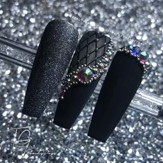 Strass Nails, Nautical Nails, Nail Collection, Neon Nails, Elegant Nails, Bling Nails