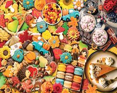 Fall Treats (1933pz) - 1000 Piece Jigsaw Puzzle