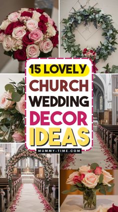 wedding decor ideas with flowers and greenery